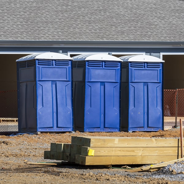 what is the expected delivery and pickup timeframe for the porta potties in Millwood KY